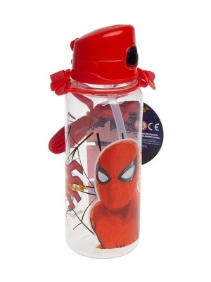 Hakan Çanta Spider-Man Şeffaf Matara 500 ml 78748