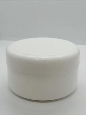 Ziylan 100CC Plastik Krem Kavanoz,bombeli Kapak,kozmetik Kutu,boş KUTU,100 Adet