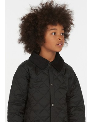 Barbour Erkek Çocuk Liddesdale Kapitone Ceket BK92 Black