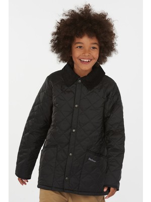 Barbour Erkek Çocuk Liddesdale Kapitone Ceket BK92 Black