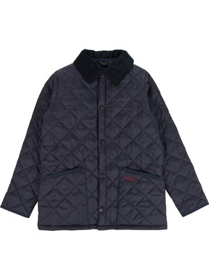 Barbour Erkek Çocuk Liddesdale Kapitone Ceket NY95 Navy