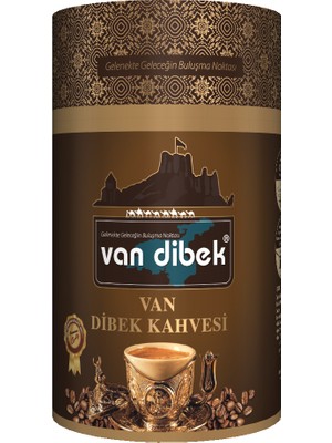 Van Dibek Kahvesi 250 gr Klasik Silindir Kutu