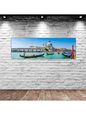 BK Gift Santa Maria Della Salute Panorama Kanvas Tablo 100X35CM-1