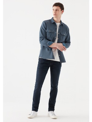 Mavi Erkek KVNÇ Serisi Gece Mavi 90s Urban Black Jean Pantolon 001070-32115