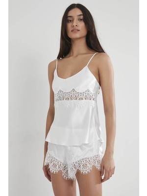 Pierre Cardin 435 Şort Takım - Ekru