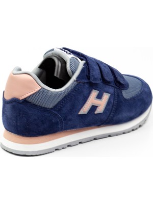 Hammer Jack 19250 Mavi Deri Çocuk Sneaker Ayakkabı