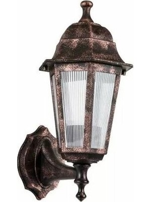 Zerpa Dekoratif Optik Altıgen Bakır Duvar Armatür Aplik