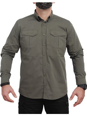 Yds Tactıcal Gömlek -Haki (Güçlü Ve Esnek Tactical Gömlek)
