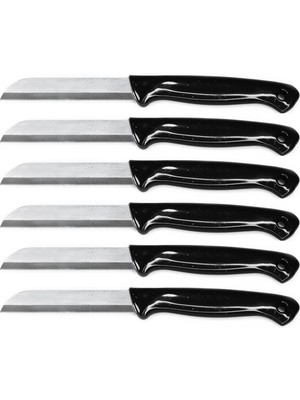 Solingen Simli  Siyah 6’lı Meyve Bıçağı Seti