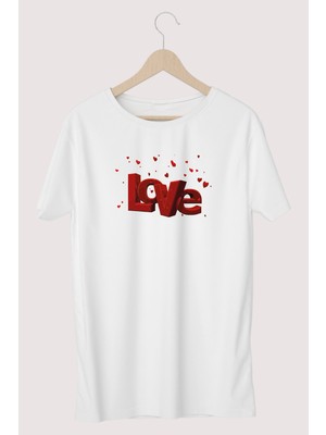 Grif Love Baskılı Erkek T-Shirt