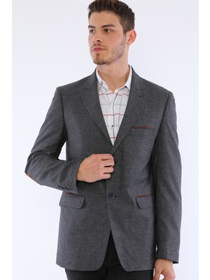 C9054 Dewberry Erkek Ceket-Lacivert