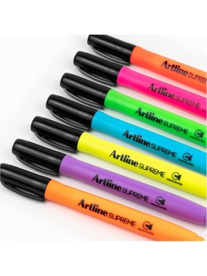 Artline Supreme Highlighter Fosforlu Işaretleme Kalemi Set (7 Ren