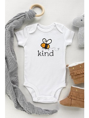 Limon Bekind Kısa Kol Çıtçıtlı Bebek Body