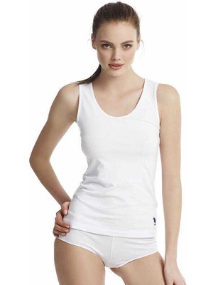 U.S. Polo Assn. 66005 Kalın Askılı Basic Atlet