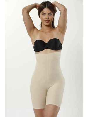 Form Angel - Lazer Kesim Yüksek Bel Paçalı Boxer Korse 2002