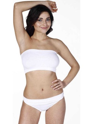 Form Angel - Dikişsiz Bondeo Straplez Sütyen 5314