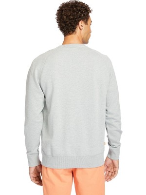 Timberland Ls Exeter Rıver Basic Loo Gri Erkek Sweatshirt