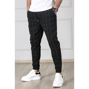 Ekoseli Siyah Jogger MAD4081