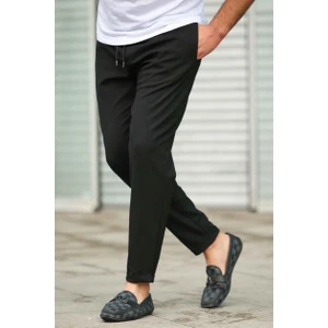 Siyah Jogger Pantolon 4242