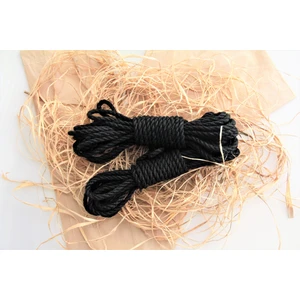 Shibari Türk Shibaritürk Siyah Jüt Bondage Shibari Esaret Fantezi Ipi 8mm/8mt