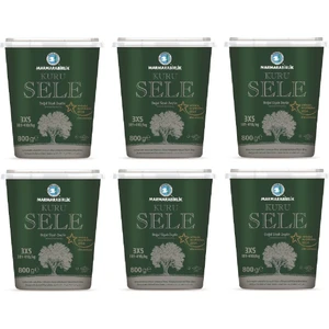 Kuru Sele Siyah Zeytin Pet (3xs) 800 gr - 6'lı