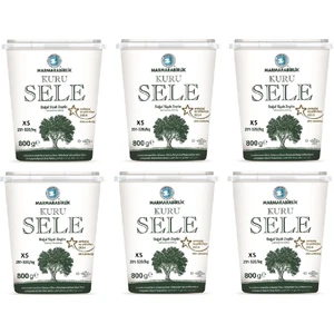 Kuru Sele Siyah Zeytin Pet (Xs) 800 gr - 6'lı