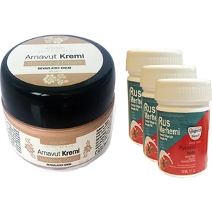 Three Brand Arnavut Kremi1 Adet + Rus Merhemi 50 ml 3 Adet