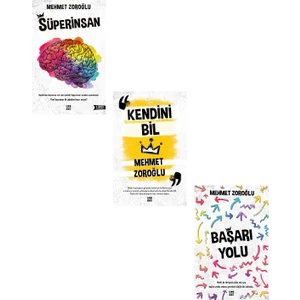 Mehmet Zoroğlu Seti 3 Kitap Başarı Yolu + Kendini Bil + Süperinsan