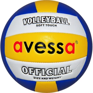 Voleybol Topu Fosforlu Voleybol Topu Deri Voleybol Topu Dikişli Mavi Beyaz Sarı B3019