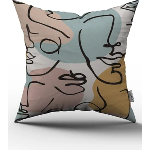 Cango Home Çift Tarafı Baskılı Kırlent Yastık Kılıfı CGH149-CT