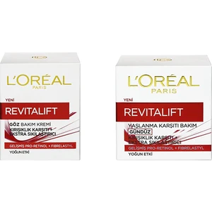 L'Oréal Paris Revitalift Bakım Seti ( Gündüz Bakım Ve Göz Kremi 50 Ml)