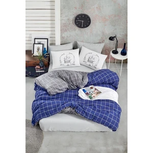 New Home Trendy Colors Mavi 1167-03 Ranforce Tek Kişilik Nevresim Takımı