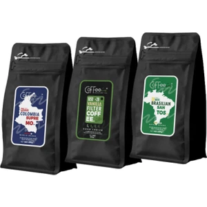 Colombia, Brasil ve Vanilyalı Filtre Kahve Çok Satanlar 3X250 gr