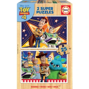 Toy Story 4 Puzzle Seti 2X25LI 18083