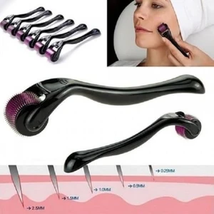 Marka Depodan Titanyum Uçlu 540 Iğneli Derma Roller 0.5 Mm Iğne Cilt Yüz Vücut Yenileme Masaj Aleti