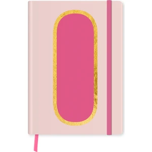 Monogram Harf Baskılı Defter: O