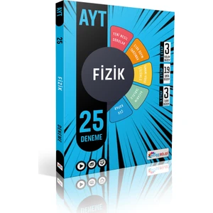 Köşebilgi Yayınları  AYT Fizik 25 Deneme