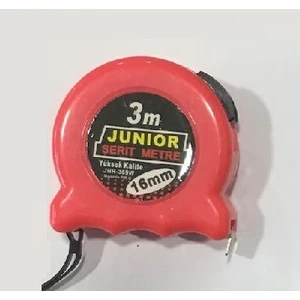 Junior 3 mt * 16 mm Çelik Metre