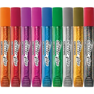 Color Peps 9 Renk Simli Yapıştırıcı 10 ml Eğlenceli Sanat Projeleri İçin