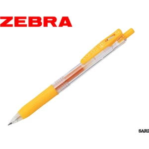 Sarasa Clip 0.7 mm Basmalı Jel Kalem Sarı