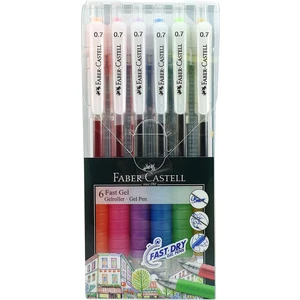 Faber Fast Jel Tükenmez Kalem 6 Renk