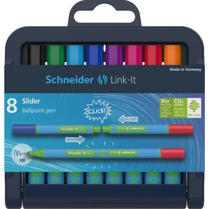 Link-It Slider Xb Tükenmez Kalem 8'li Set