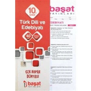 Başat 10. Sınıf Türk Dili ve Edebiyatı Yaprak Test