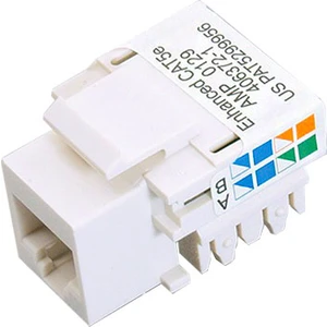 Rj 45 Şase Keystone Jack CAT5E-8P8C Powermaster
