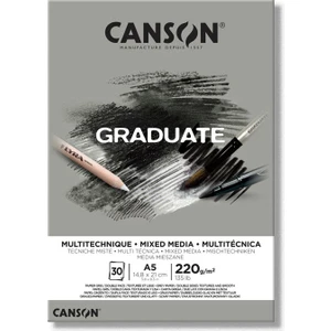 Graduate Mi x Ed Media Çok Amaçlı Çizim Defteri Gri Yaprak 220 gr A5 30 SAYFA3148953210842