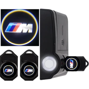 Bmw M Power Pilli Yapıştırmalı Kapı Altı Logo Mesafe ve Karanlık Sensörlü