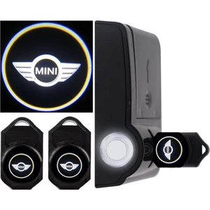 Mini Cooper Pilli Yapıştırmalı Kapı Altı Logo Mesafe ve Karanlık Sensörlü