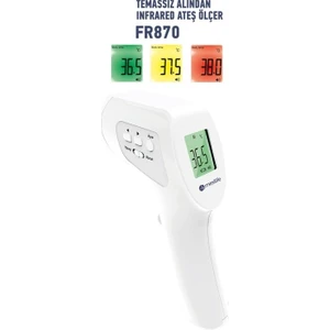 FR870 Temassız Kızılötesi Ateş Ölçer - Beyaz
