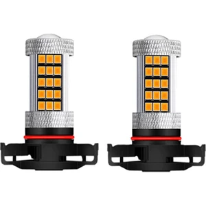PSX24W LED Ampul Mercekli 1200 Lumen 63 Ledli Turuncu