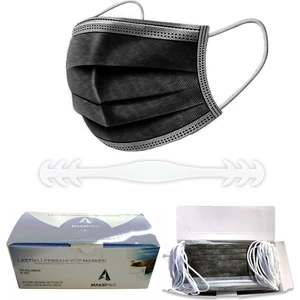 Ultrasonik Burun Telli Cerrahi Maske 50 Adet 2'li + Maske Aparatı